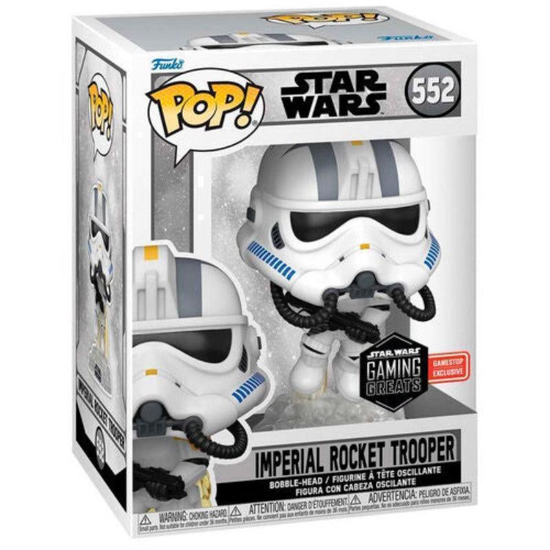 Pop! Star Wars - Imperial Rocket Trooper Vinyl Bobblehead Figure Exclusive #552 - Funko - Ginga Toys