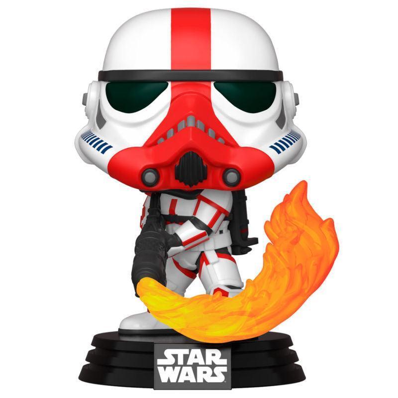 POP figure Star Wars Mandalorian Incinerator Stormtrooper - Funko - Ginga Toys