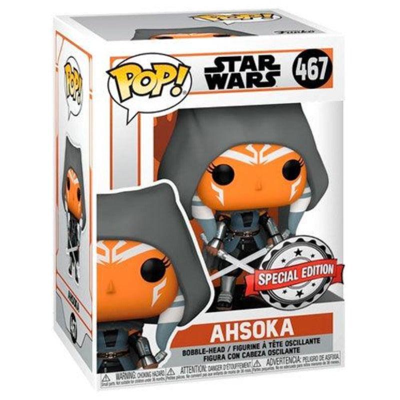 POP figure Star Wars: The Mandalorian - Ahsoka (Hooded) Exclusive - Funko - Ginga Toys