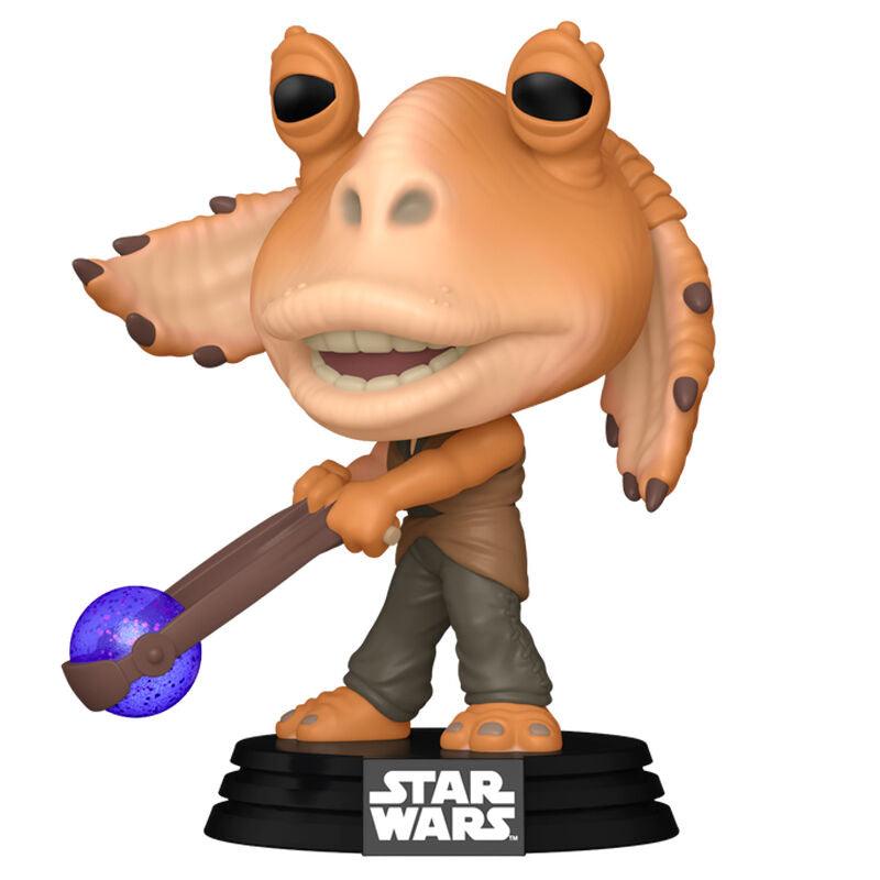 Pop! Star Wars: The Phantom Menace 25th Jar Jar Binks with Booma Balls Figure #700 - Ginga Toys