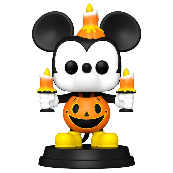 Pop! Super: Disney - Light-Up Mickey Mouse in Pumpkin Costume Figure #1493 - Ginga Toys