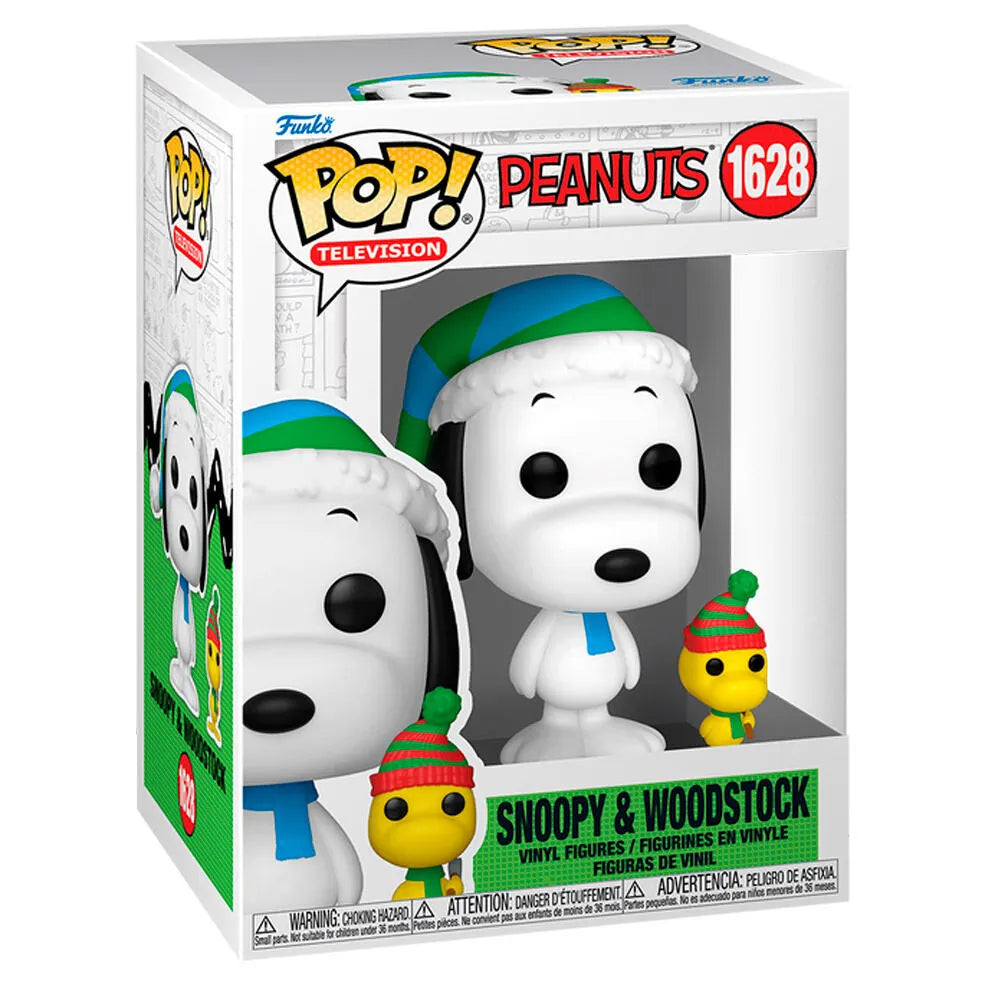 Pop! Television: A Charlie Brown Christmas - Snoopy & Woodstock - Ginga Toys