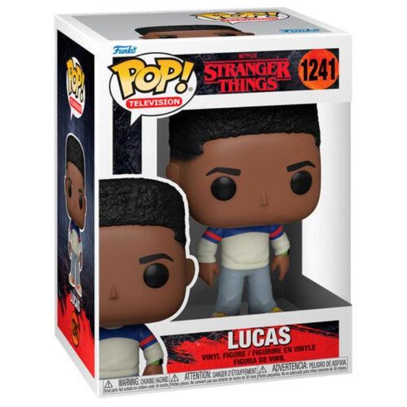 Funko Pop! Television: Stranger Things 4- Lucas Vinyl Figure #1241 - Funko - Ginga Toys