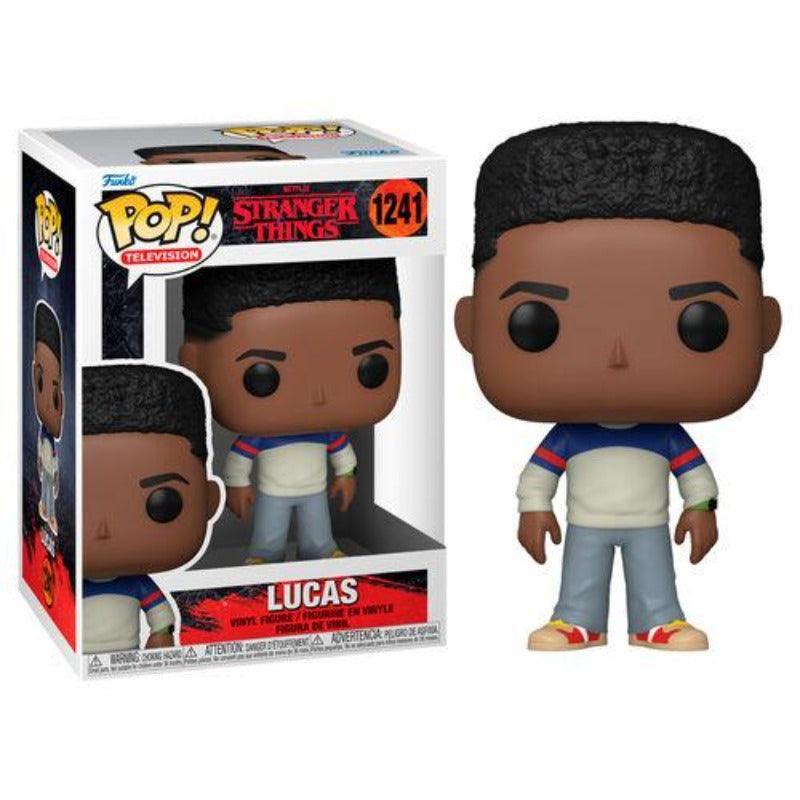 Funko Pop! Television: Stranger Things 4- Lucas Vinyl Figure #1241 - Funko - Ginga Toys