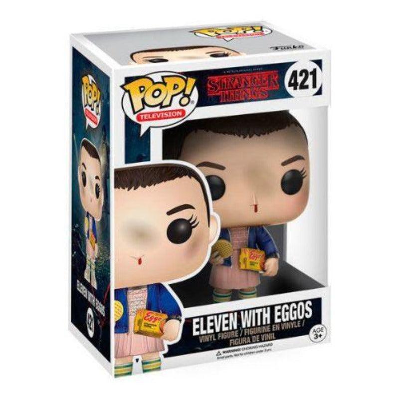 Funko Pop! Television: Stranger Things Eleven with Eggos Vinyl Figure #421 - Funko - Ginga Toys