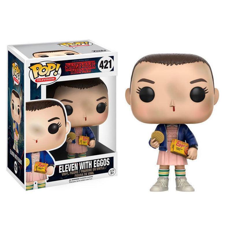 Funko Pop! Television: Stranger Things Eleven with Eggos Vinyl Figure #421 - Funko - Ginga Toys