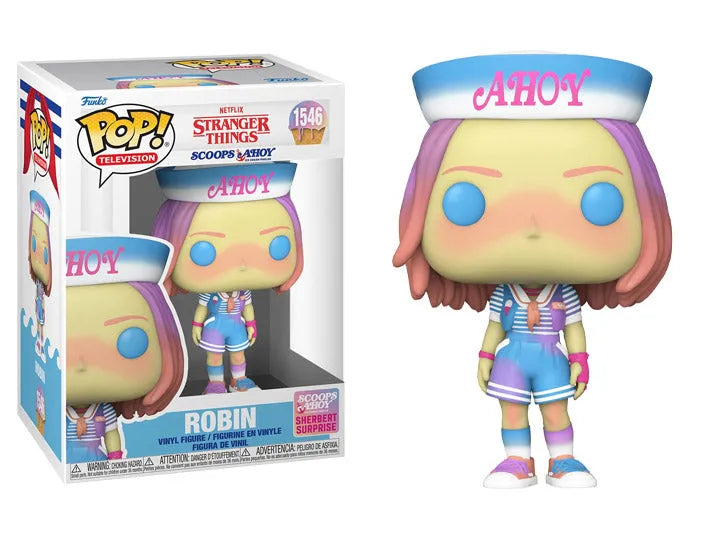 Pop! Television: Stranger Things - Robin Figure (Scoops Ahoy) #1546 - Ginga Toys