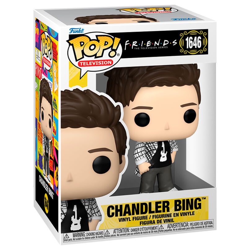 Pop! TV: Friends - Chandler (Rock Star) - Ginga Toys