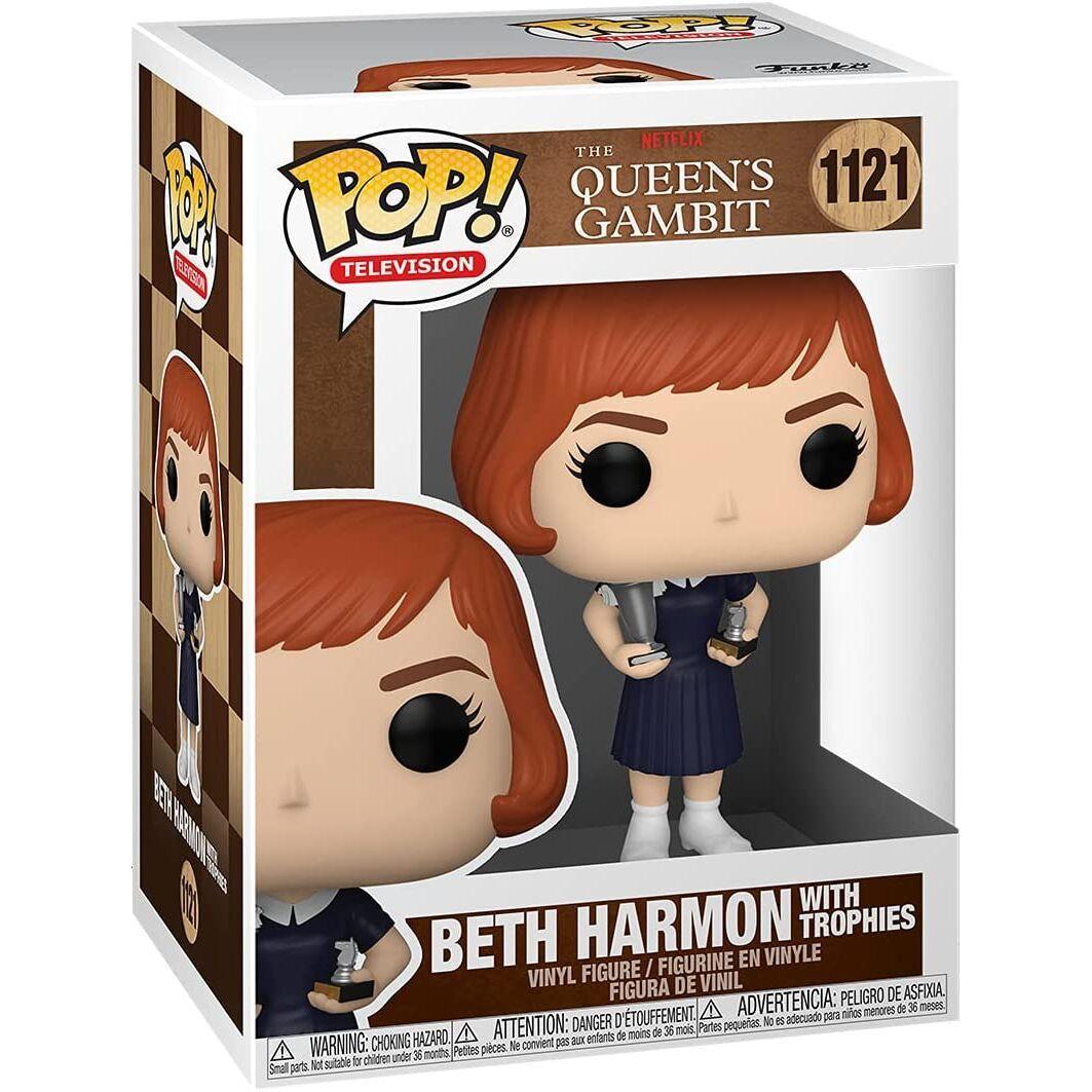 POP figure Queens Gambit Beth with Trophies - Funko - Ginga Toys