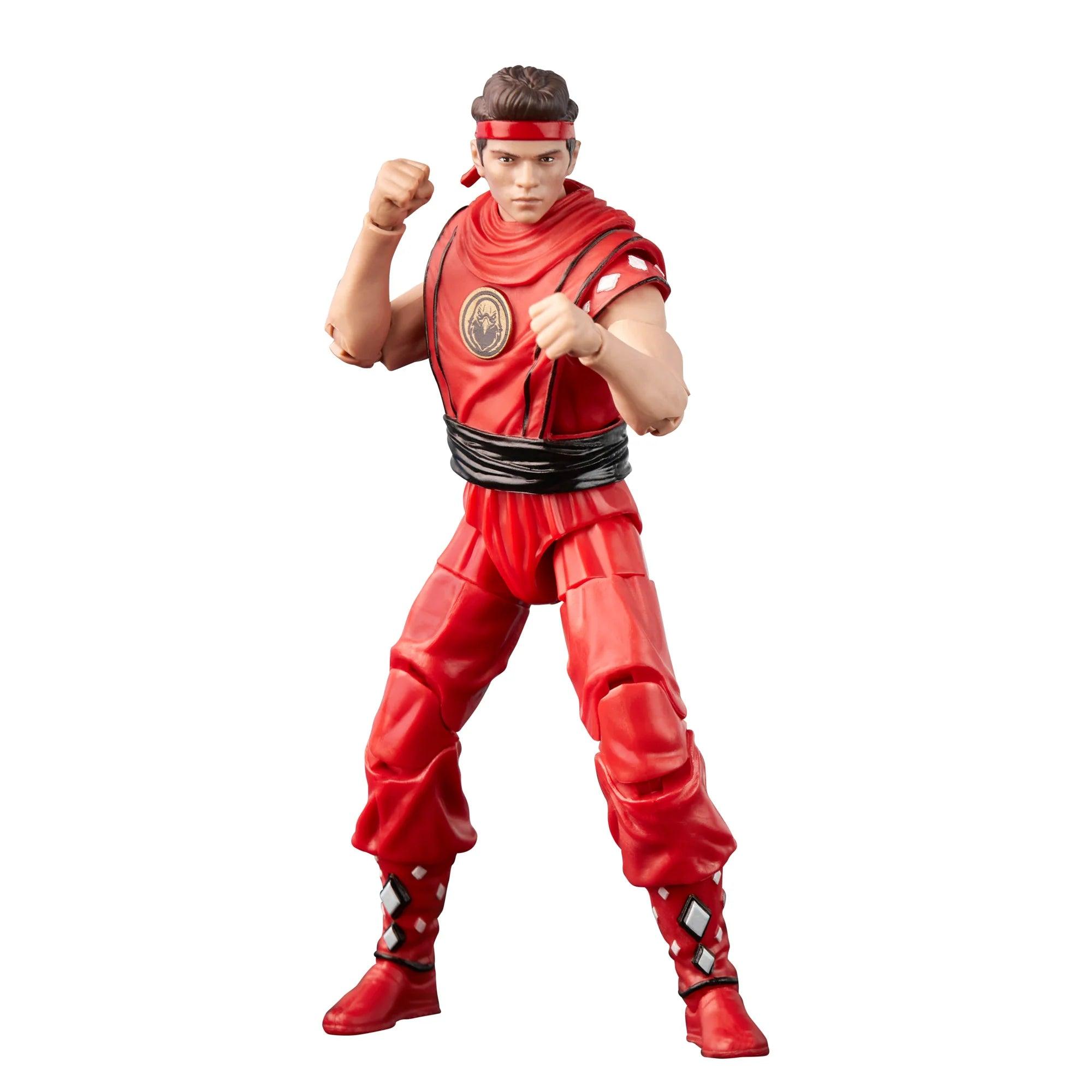 Power Rangers Lightning Collection Mighty Morphin X Cobra Kai Miguel Diaz Morphed Red Eagle Ranger - Hasbro - Ginga Toys