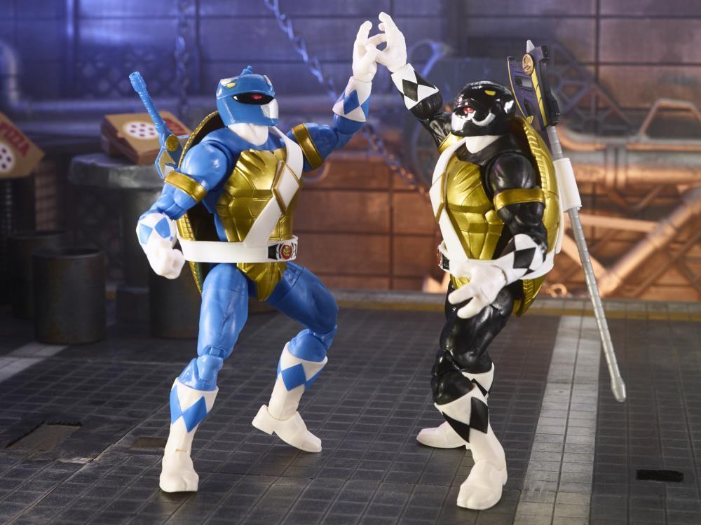 Power Rangers Lightning popular Collection X TMNT action figures