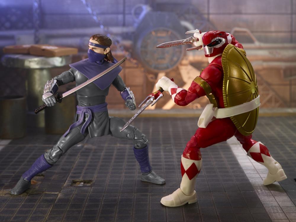 Power Rangers X TMNT Morphed Raphael & Foot Soldier Tommy Action figures Set - Hasbro - Ginga Toys