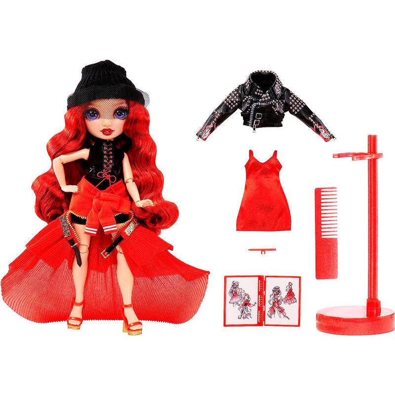 Rainbow High Fantastic Fashion Ruby Anderson - Red 11” Fashion Doll Toy - MGA - Ginga Toys