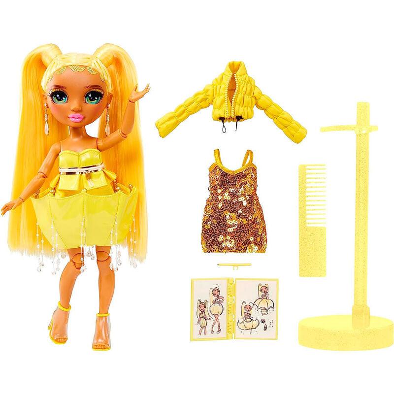 Rainbow High Fantastic Fashion Sunny Madison - Yellow 11” Fashion Doll Playset - MGA - Ginga Toys