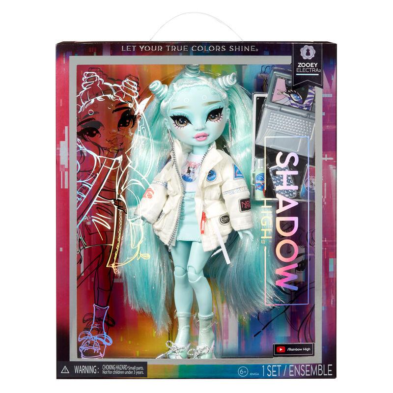 Rainbow High Shadow Zooey Electra - Light Green Fashion Doll - MGA - Ginga Toys