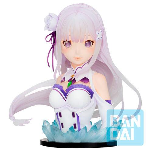 Re:Zero Starting Life in Another World Ichibansho Emilia May The Spirit Bless You Bust - Bandai - Ginga Toys