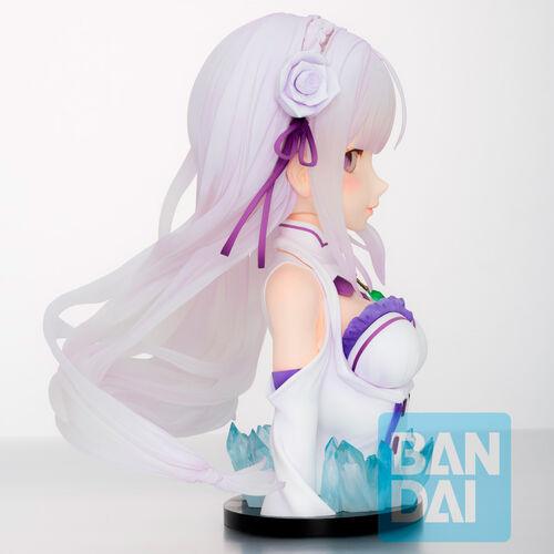 Re:Zero Starting Life in Another World Ichibansho Emilia May The Spirit Bless You Bust - Bandai - Ginga Toys