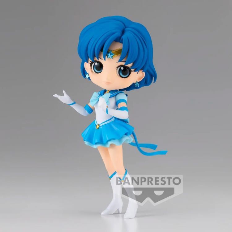 Sailor Moon Cosmos Q Posket Eternal Sailor Mercury Figure (Ver. A) - Ginga Toys