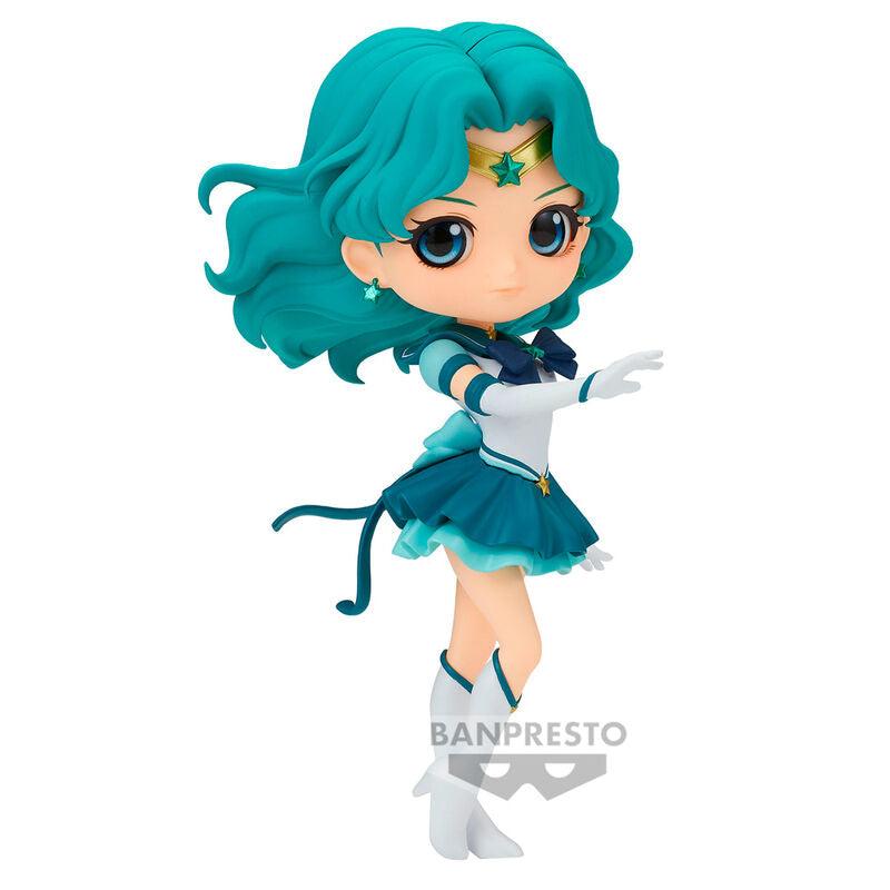 Sailor Moon Cosmos Q Posket Eternal Sailor Neptune Figure (Ver. A) - Banpresto - Ginga Toys