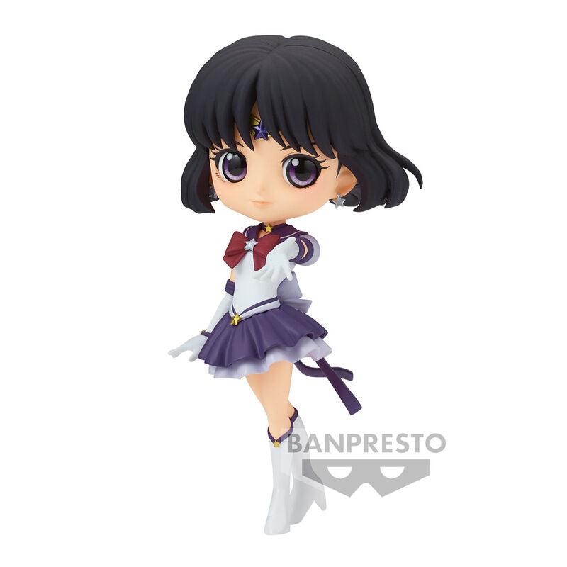 Sailor Moon Cosmos Q Posket Eternal Sailor Saturn (Ver. A) Figure - Ginga Toys