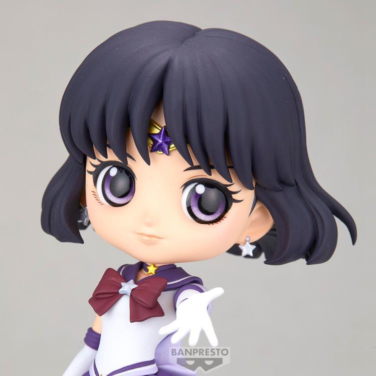 Sailor Moon Cosmos Q Posket Eternal Sailor Saturn (Ver. A) Figure - Ginga Toys