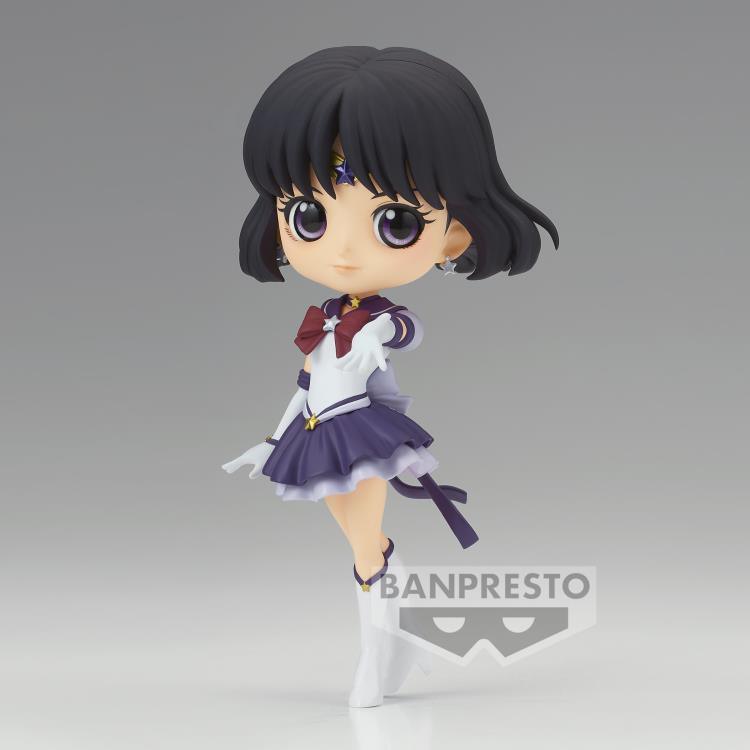 Sailor Moon Cosmos Q Posket Eternal Sailor Saturn (Ver. A) Figure - Ginga Toys