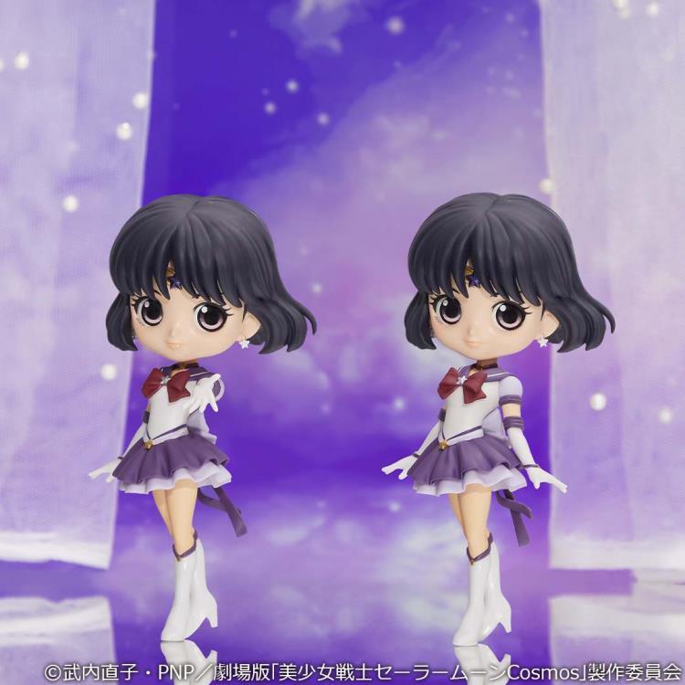 Sailor Moon Cosmos Q Posket Eternal Sailor Saturn (Ver. A) Figure - Ginga Toys