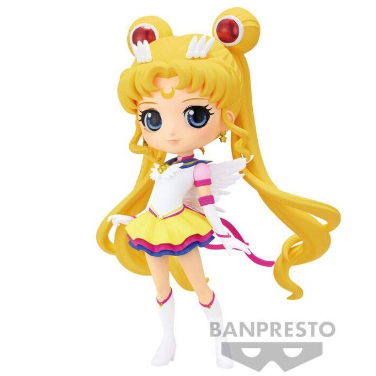 Sailor Moon Eternal Q Posket Sailor Moon (Ver.B) Figure - Banpresto - Ginga Toys