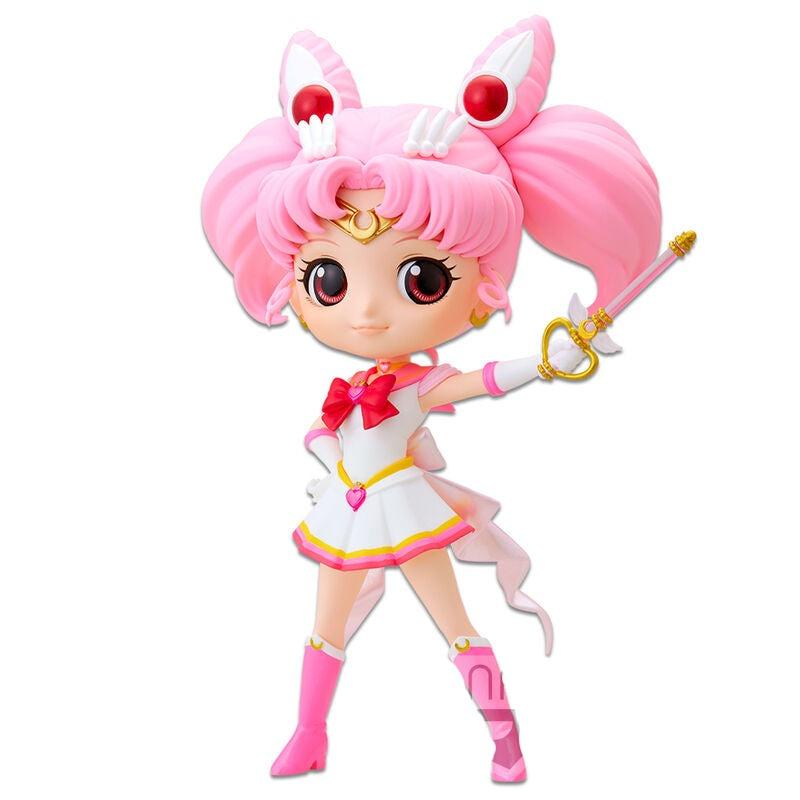 Sailor Moon Eternal Q Posket Super Sailor Chibi Moon Figure (Kaleidoscope Ver.) - Banpresto - Ginga Toys