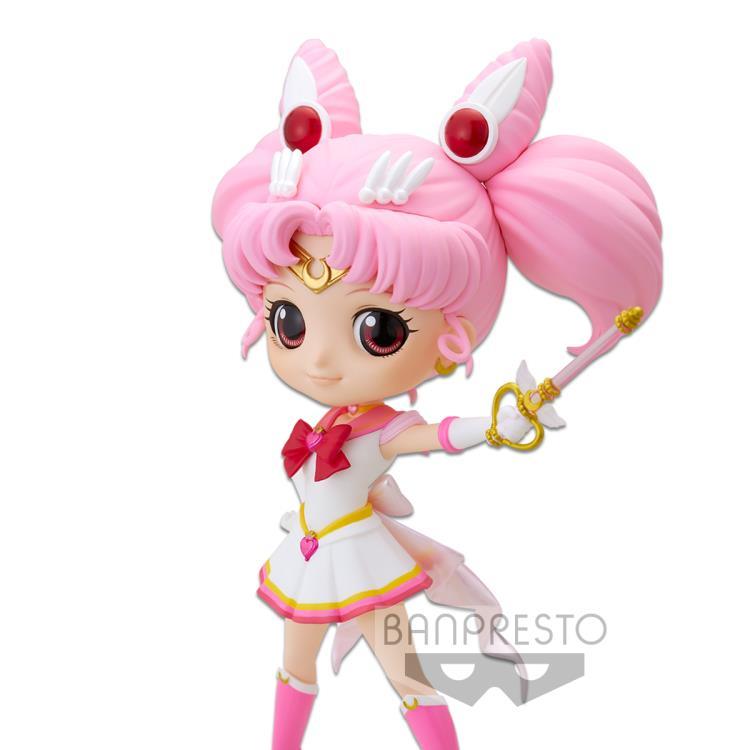 Sailor Moon Eternal Q Posket Super Sailor Chibi Moon Figure (Kaleidoscope Ver.) - Banpresto - Ginga Toys