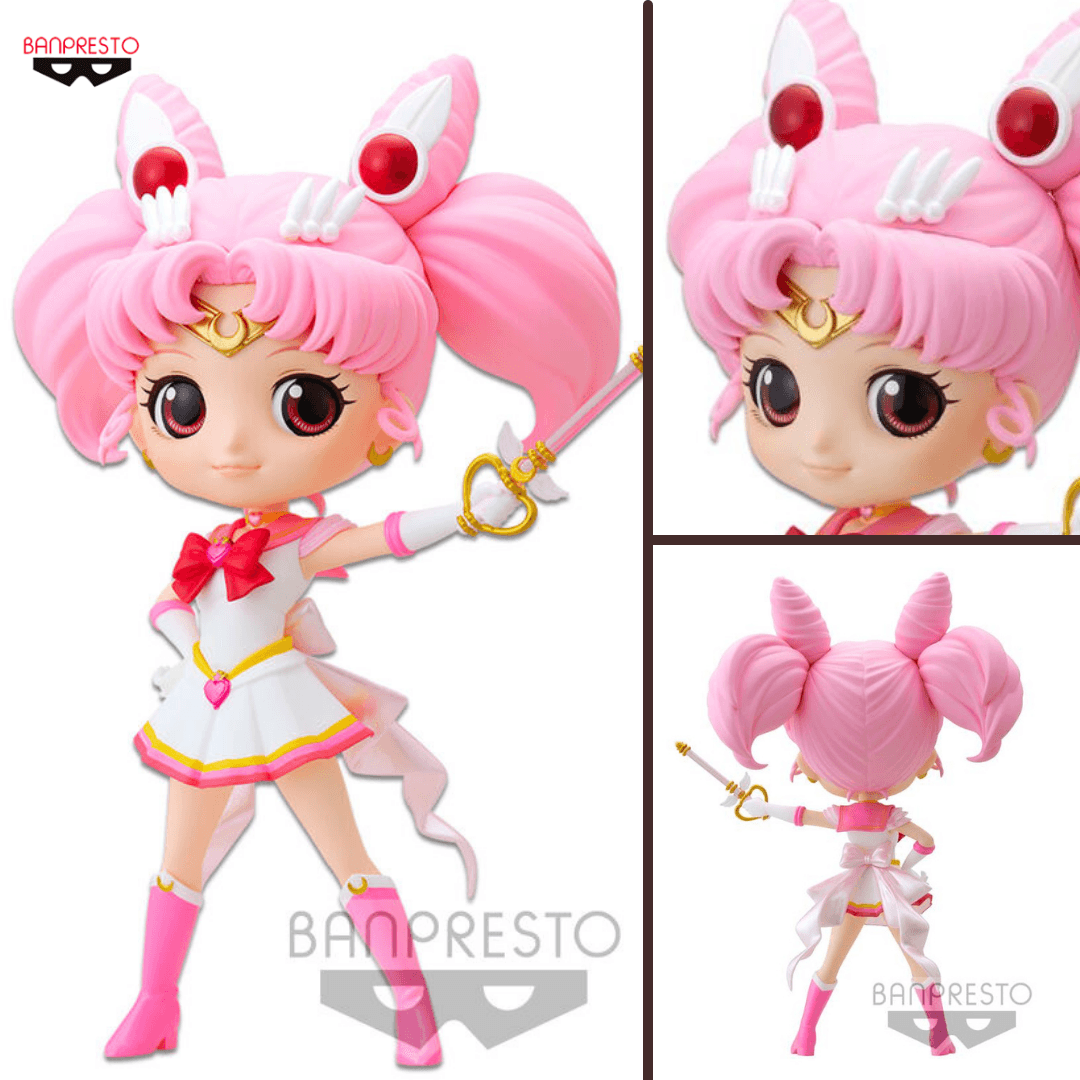 Sailor Moon Eternal Q Posket Super Sailor Chibi Moon Figure (Kaleidoscope Ver.) - Banpresto - Ginga Toys