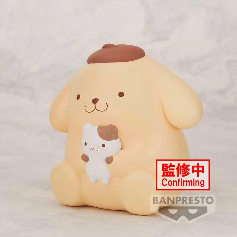 Sanrio Characters Hello Kitty Sofvimates Pompompurin Figure - Ginga Toys