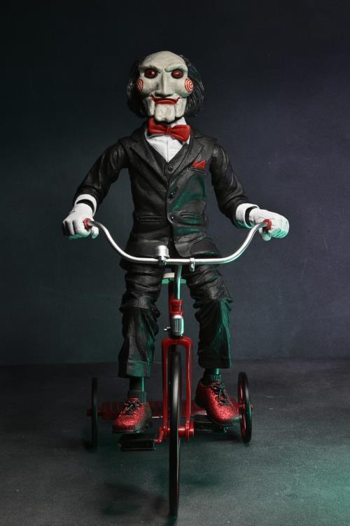 Saw Billy the Puppet on Tricycle 12" Action Figure with sound - Neca - Ginga Toys