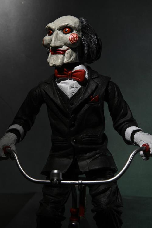 Saw Billy the Puppet on Tricycle 12" Action Figure with sound - Neca - Ginga Toys