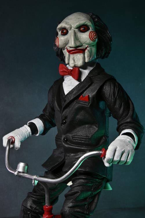 Saw Billy the Puppet on Tricycle 12" Action Figure with sound - Neca - Ginga Toys