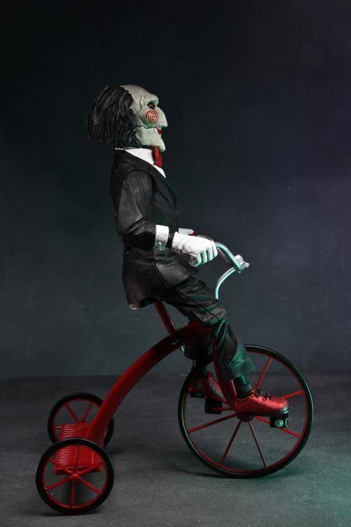 Saw Billy the Puppet on Tricycle 12" Action Figure with sound - Neca - Ginga Toys