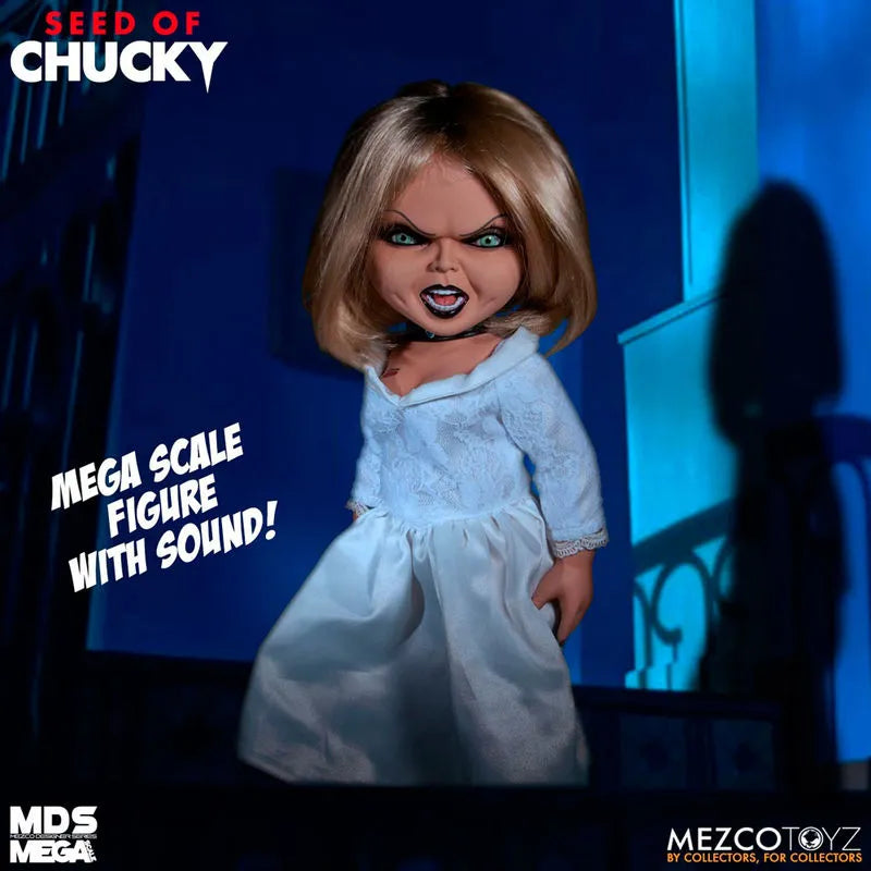 Seed of Chucky Mezco Designer Series Mega Scale Talking Tiffany - Ginga Toys