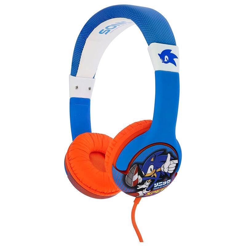 Sega Sonic the Hedgehog kids headphones - OTL Technologies - Ginga Toys