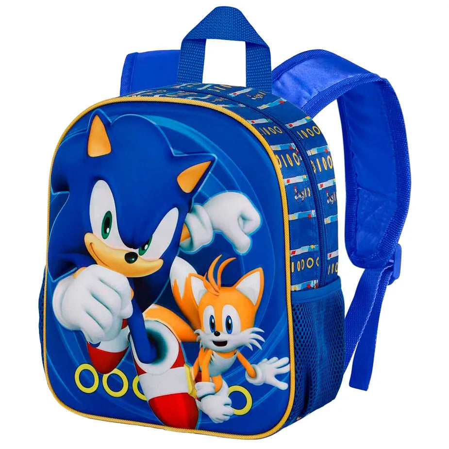 Sonic 2 - Sonic and Tails 3D backpack 31cm - Ginga Toys