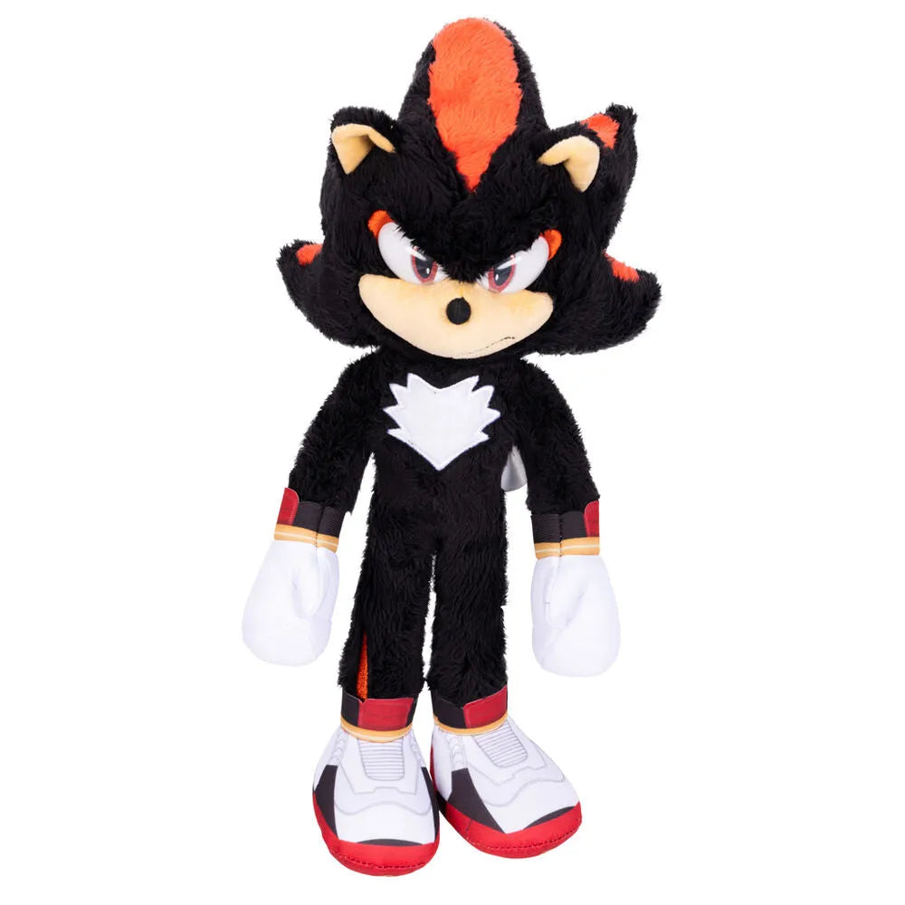 Sonic 3 - Shadow Deluxe Plush Toy 32cm - Ginga Toys