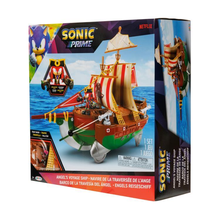 Sonic Prime 2.5" Angel's Voyage Ship Playset - Jakks Pacific - Ginga Toys