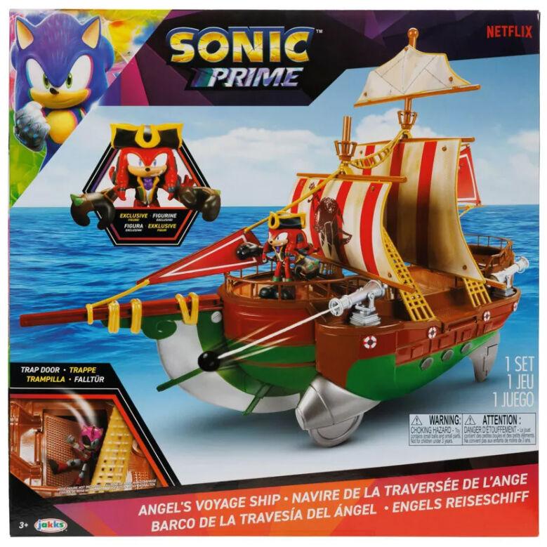 Sonic Prime 2.5" Angel's Voyage Ship Playset - Jakks Pacific - Ginga Toys