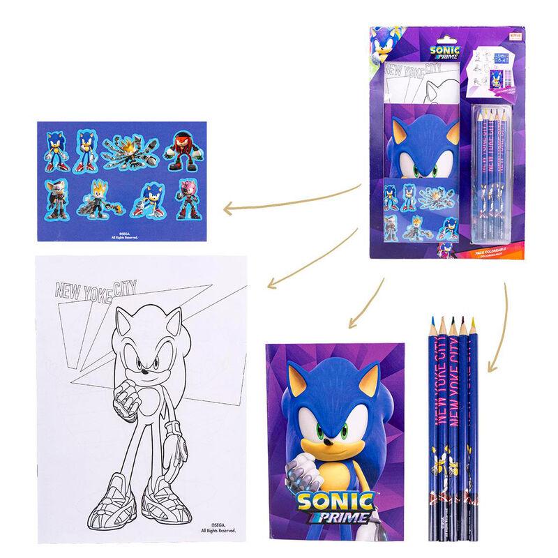 Sonic the Hedgehog: Sonic Prime Sticker & Activity Book : Includes