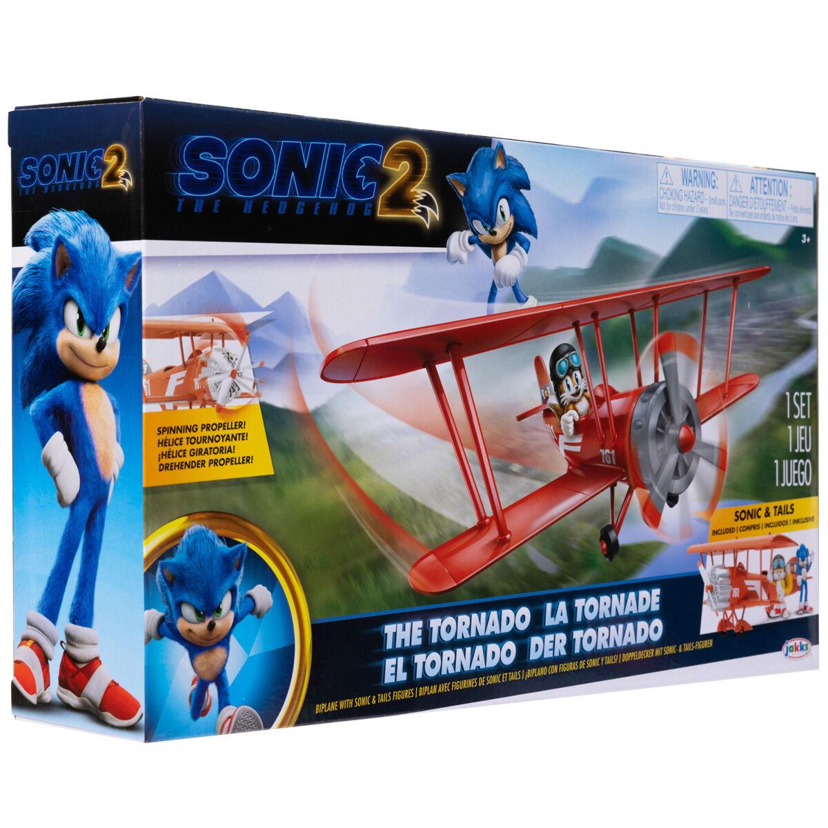 Sonic The Hedgehog 2 The Tornado Playset - Jakks Pacific - Ginga Toys