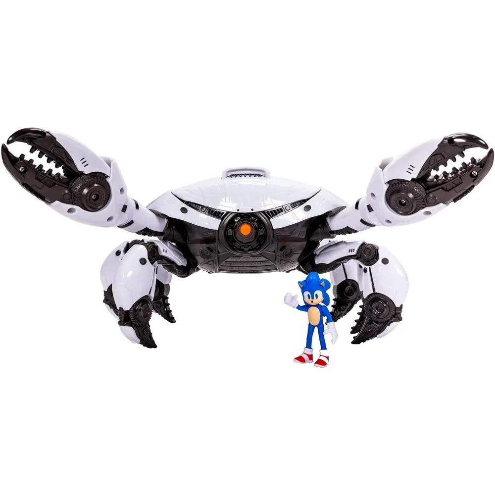 Sonic the Hedgehog 3 2.5" Crab Mech Battle Playset - Ginga Toys