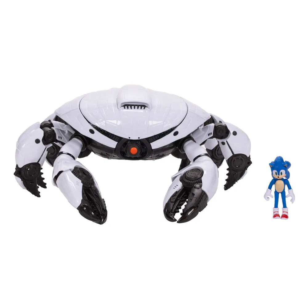 Sonic the Hedgehog 3 2.5" Crab Mech Battle Playset - Ginga Toys