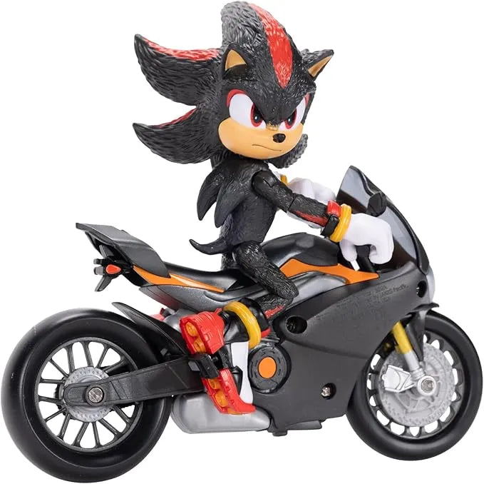 Sonic the Hedgehog 3 Shadow Motorcycle Playset - Ginga Toys