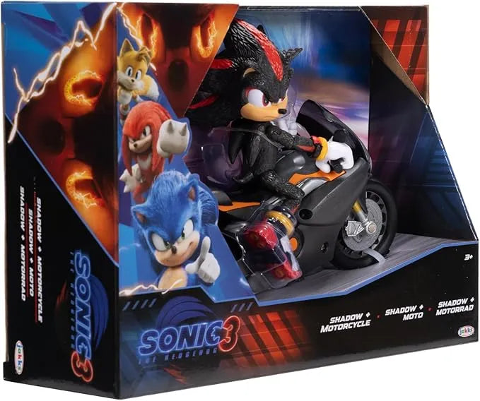 Sonic the Hedgehog 3 Shadow Motorcycle Playset - Ginga Toys