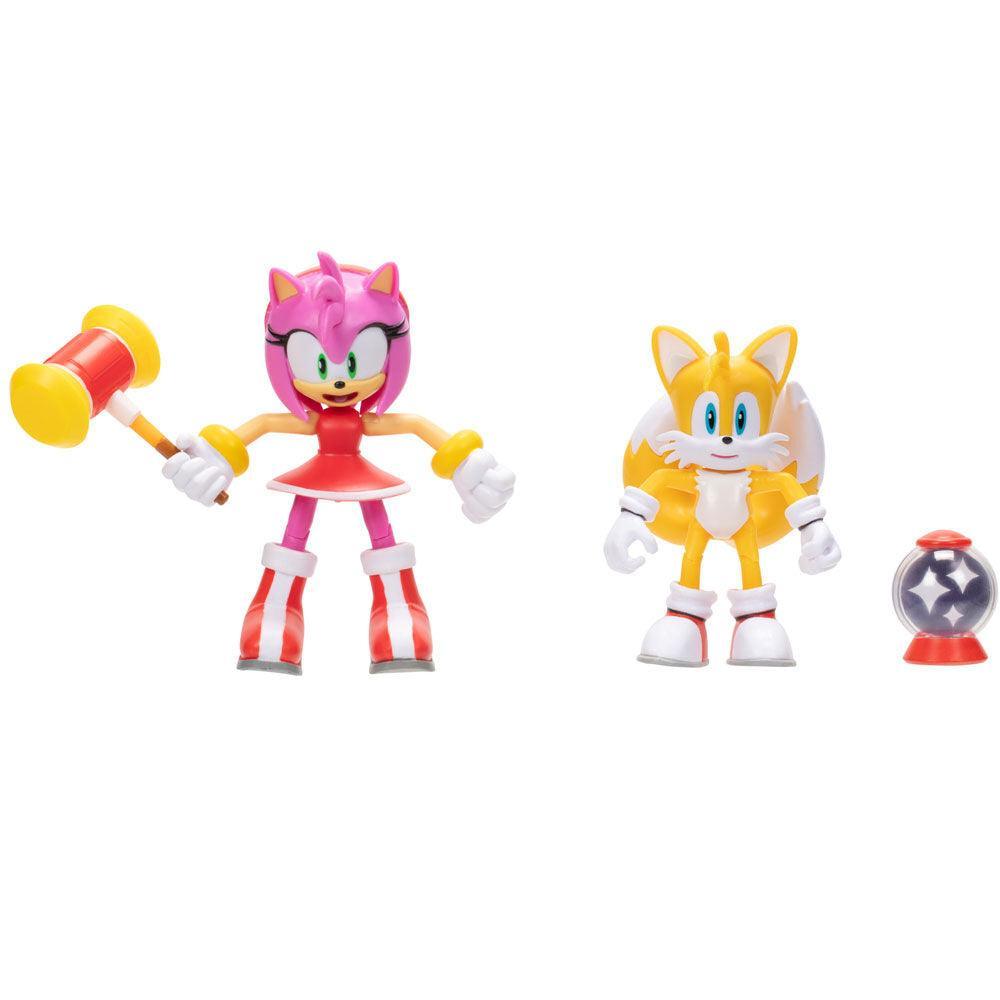 Sonic The Hedgehog Amy and Tails 2-Set figures - Jakks Pacific - Ginga Toys