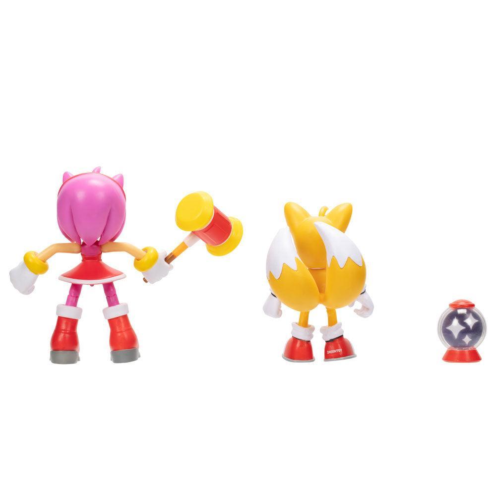 Sonic The Hedgehog Amy and Tails 2-Set figures - Jakks Pacific - Ginga Toys